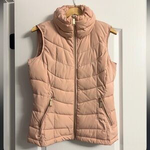 Women's Blush Pink Quilted Vest
